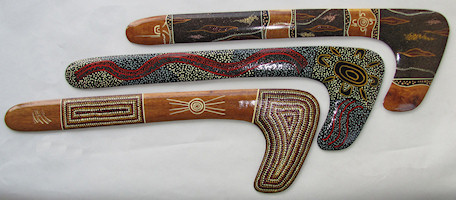Collectable Hunting hook boomerangs